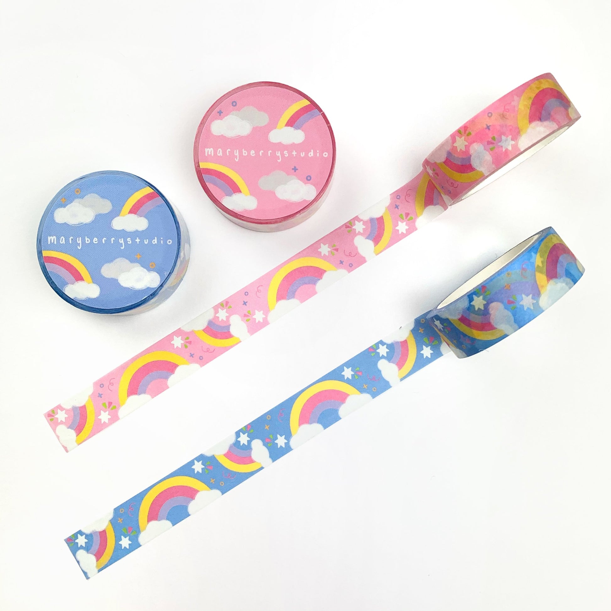 Creative Rainbow Series Washi Tape Stickers Student Handbook - Temu